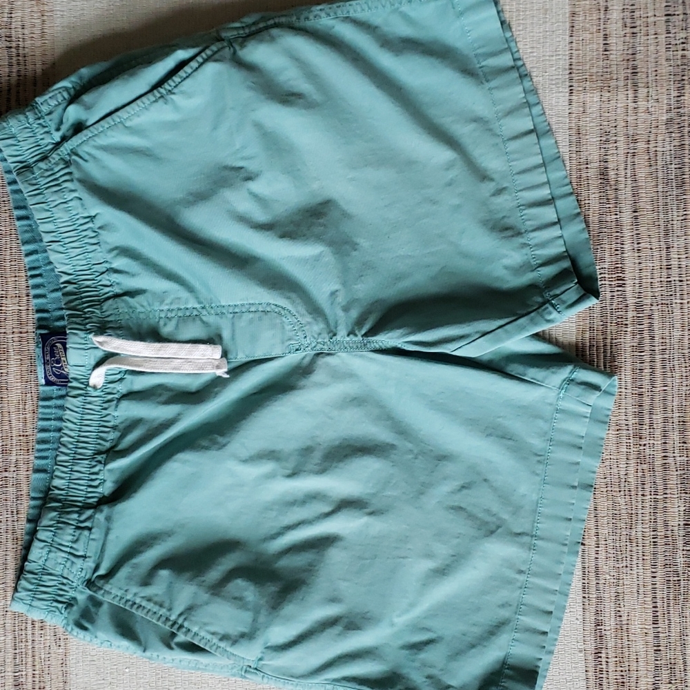 J Crew Dock Shorts Green size M Great Condition